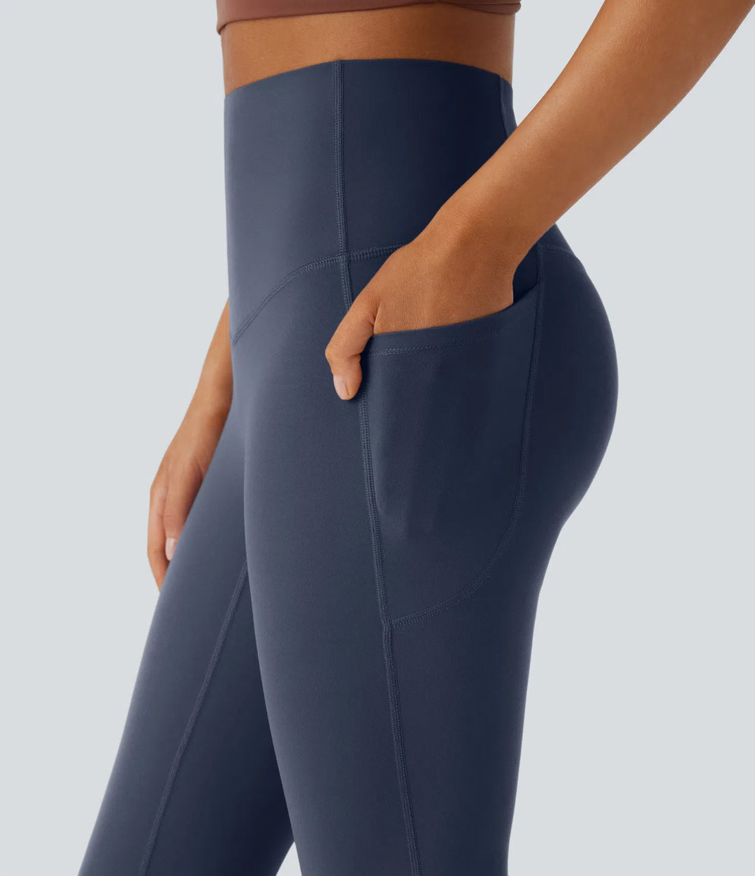 FlowCinch™ High Waisted Flare Leggings