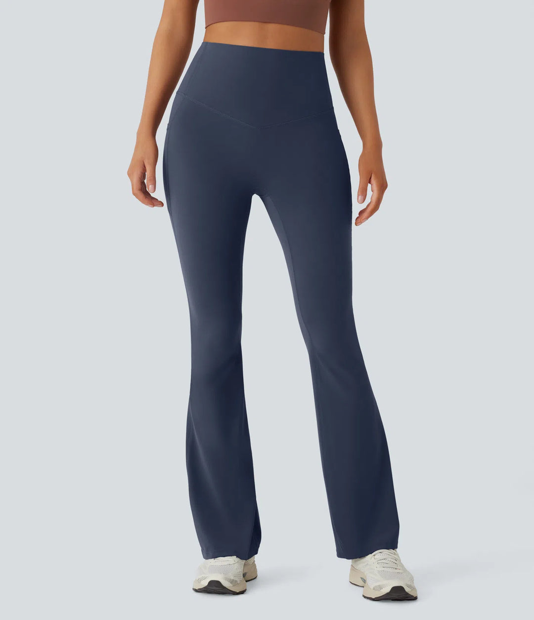 FlowCinch™ High Waisted Flare Leggings