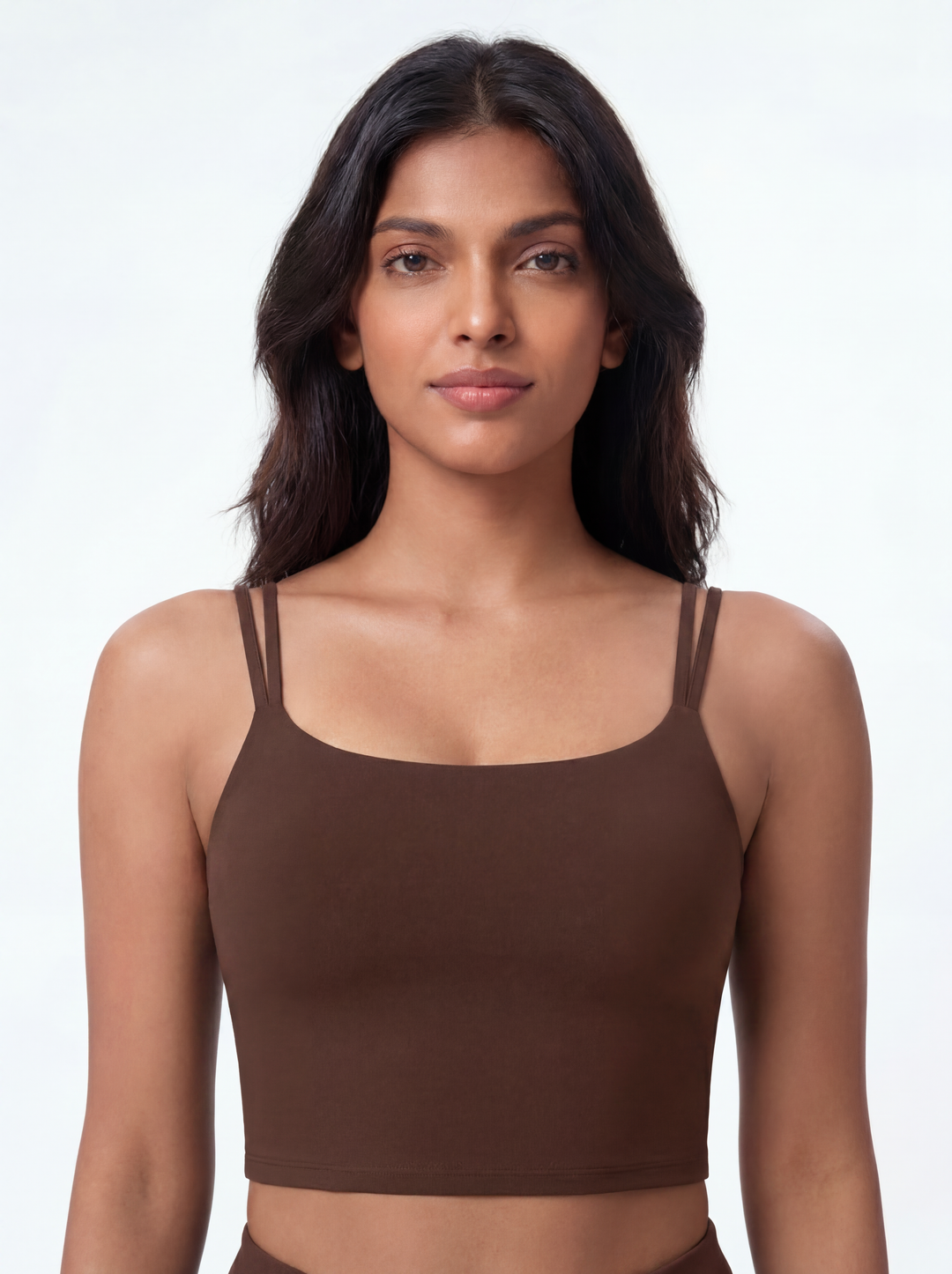 FlowDrape™ Double Straps Twisted Backless Yoga Tank Top