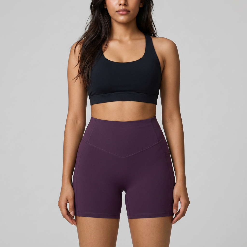 FlowCinch™ High Waisted Biker Shorts 5"