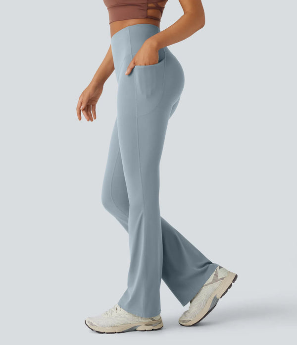 FlowCinch™ High Waisted Flare Leggings