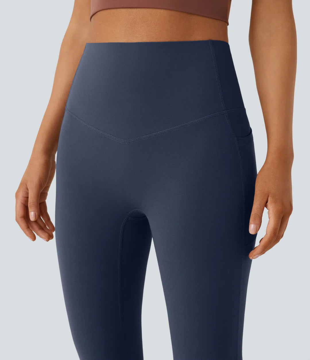 FlowCinch™ High Waisted Flare Leggings