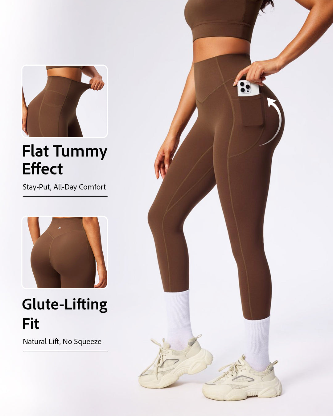 FlowCinch™ High Waisted Leggings