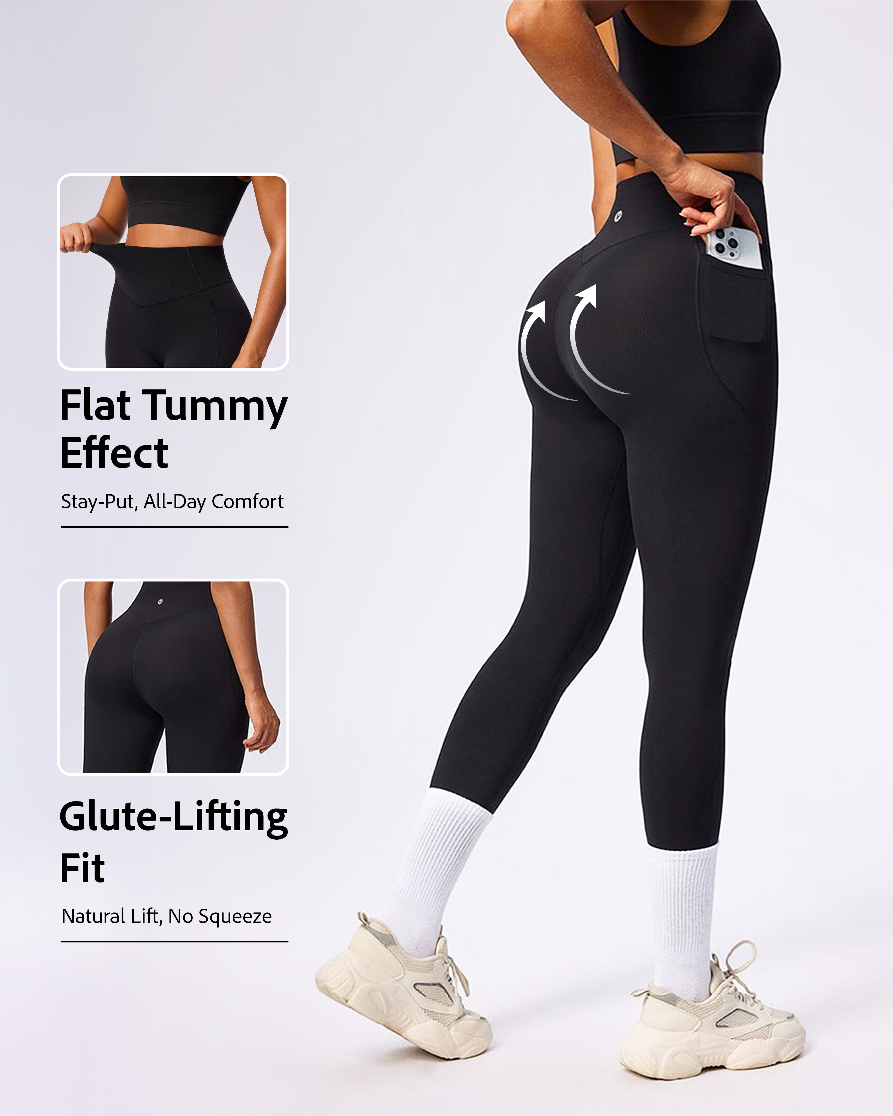FlowCinch™ High Waisted Leggings