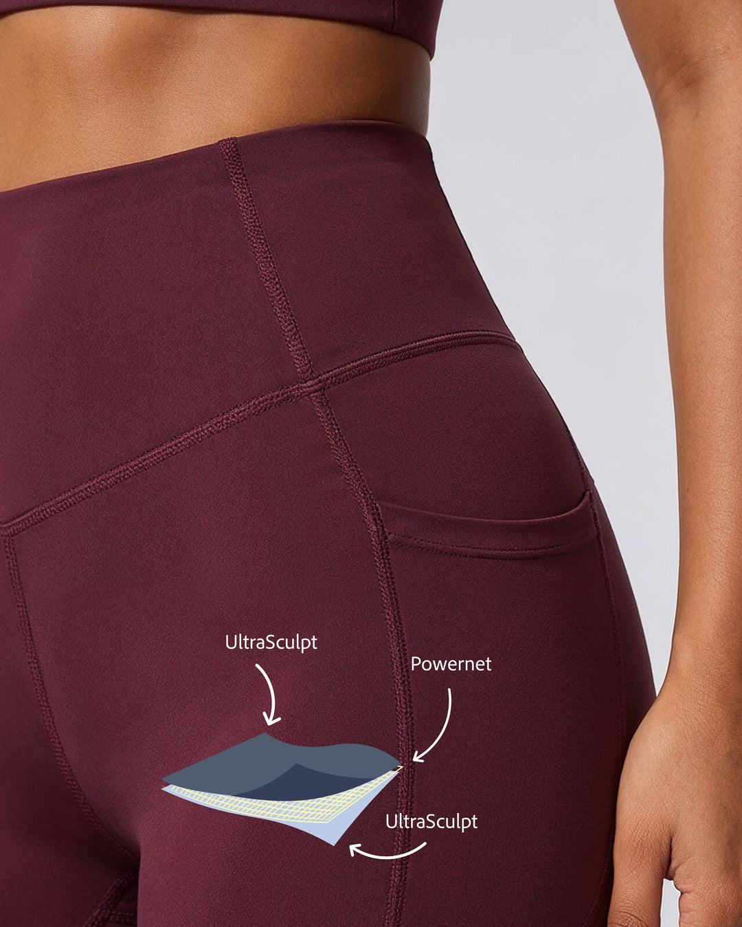 FlowCinch™ High Waisted Leggings