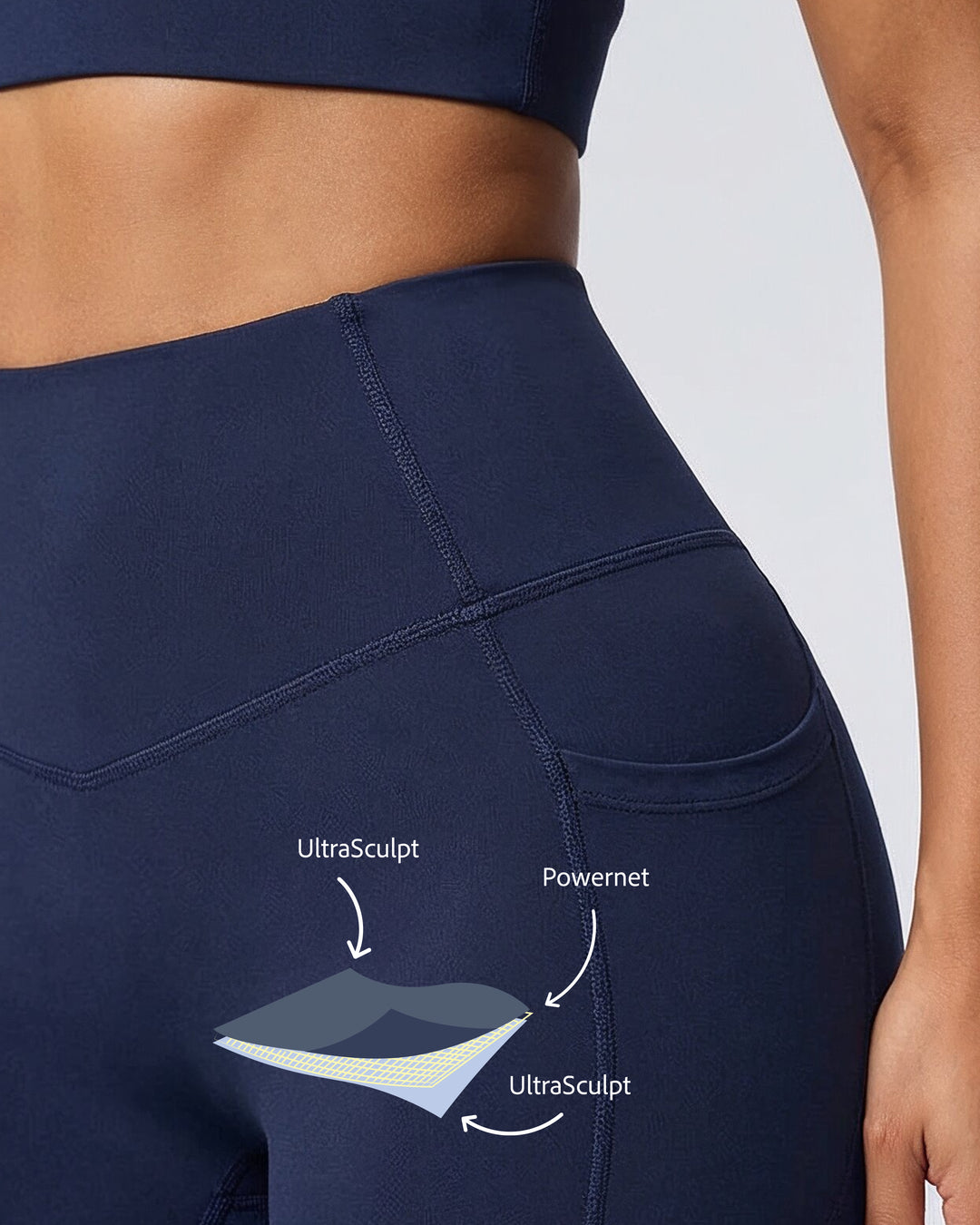 FlowCinch™ High Waisted Leggings
