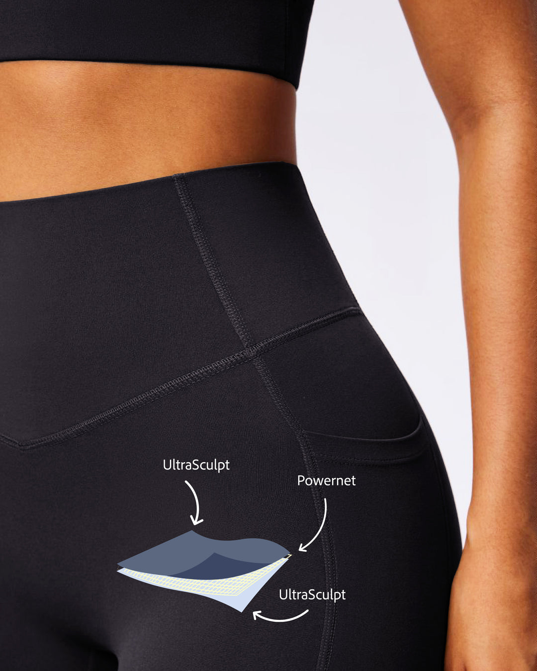 FlowCinch™ High Waisted Leggings