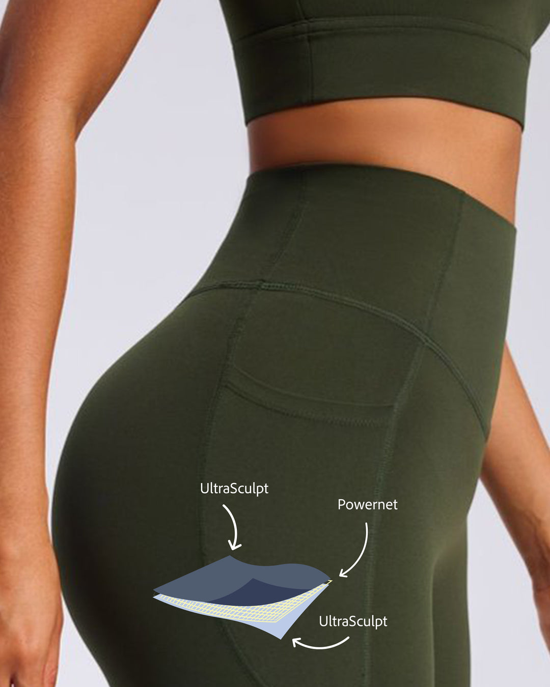 FlowCinch™ High Waisted Leggings